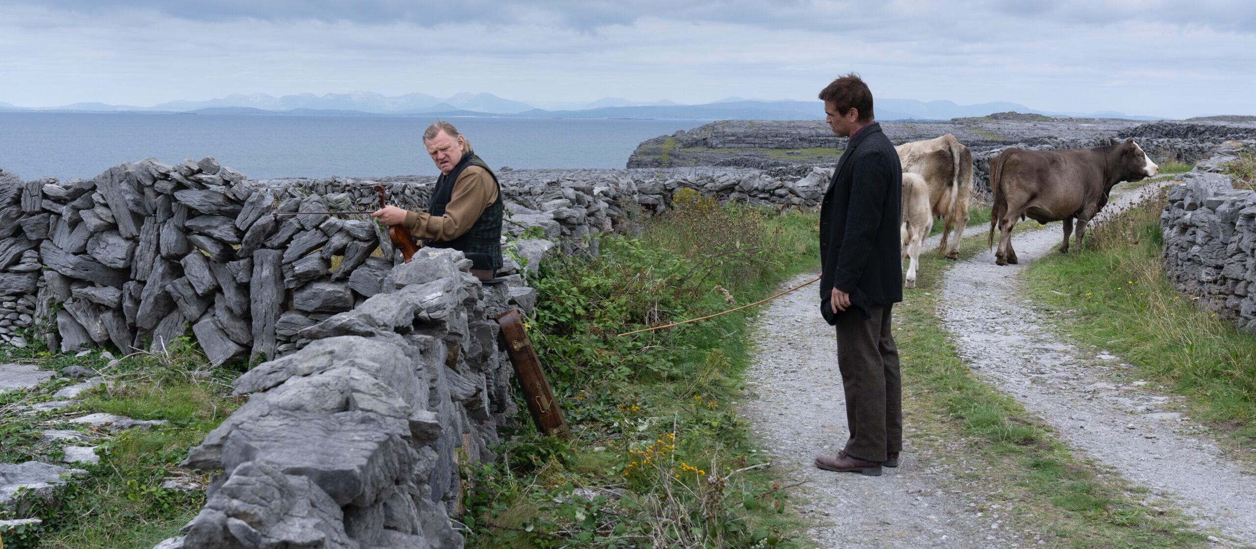 Colin Farrell and Brendan Gleeson in The Banshees of Inisherin