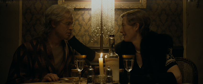 Benjamin Button and Elizabeth Abbott Share a Meal