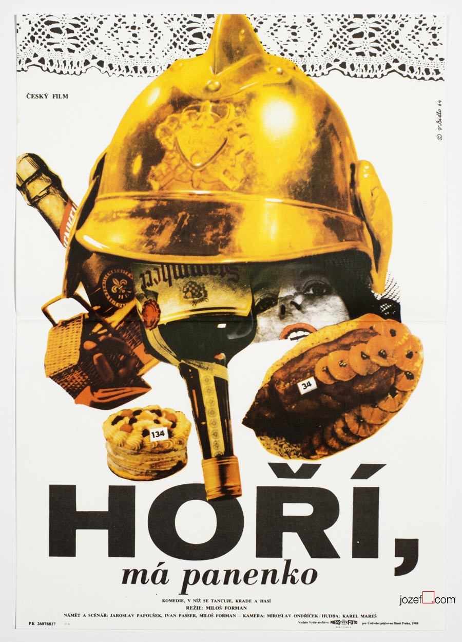 The Firemen’s Ball Poster