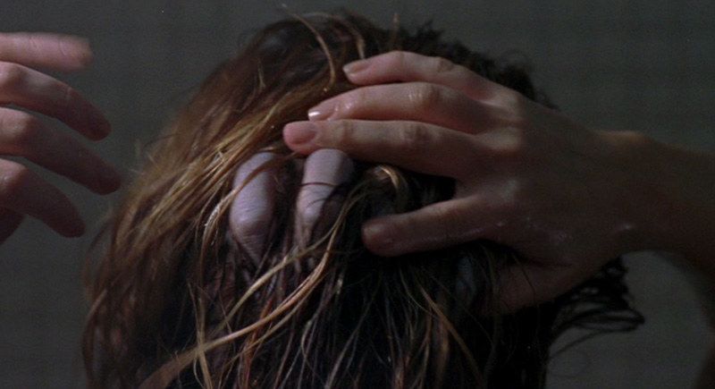 The Grudge's Hand Coming Out of Karen's Head