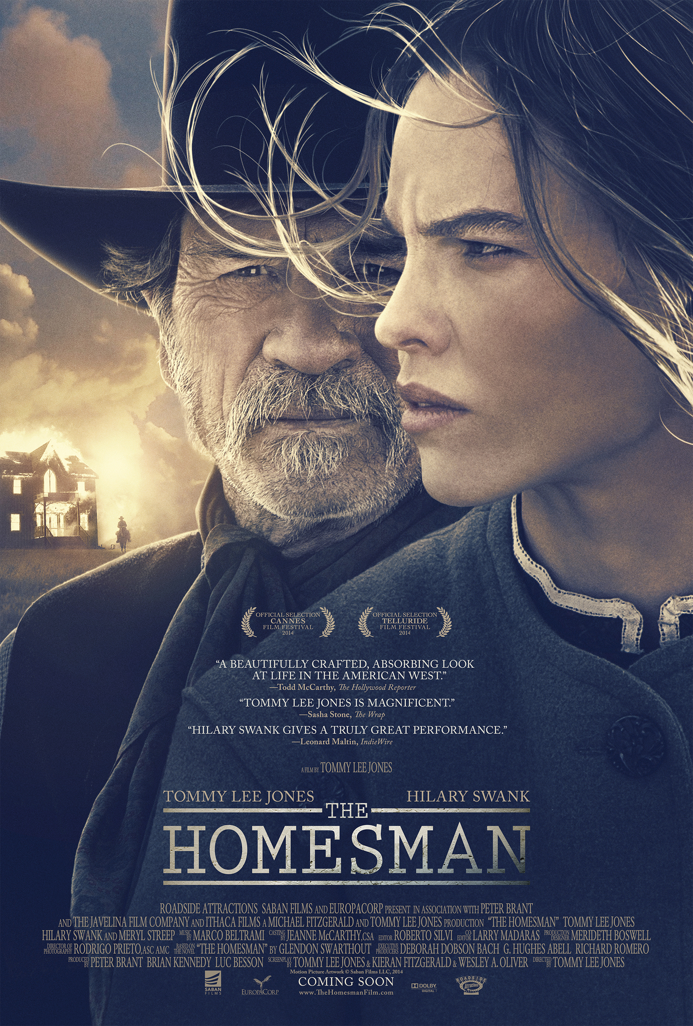 The Homesman Movie Poster