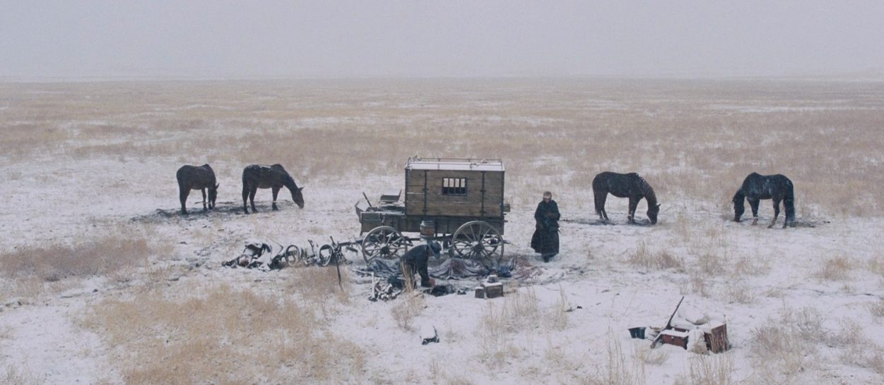 The Travelers Stop in a Snowstorm