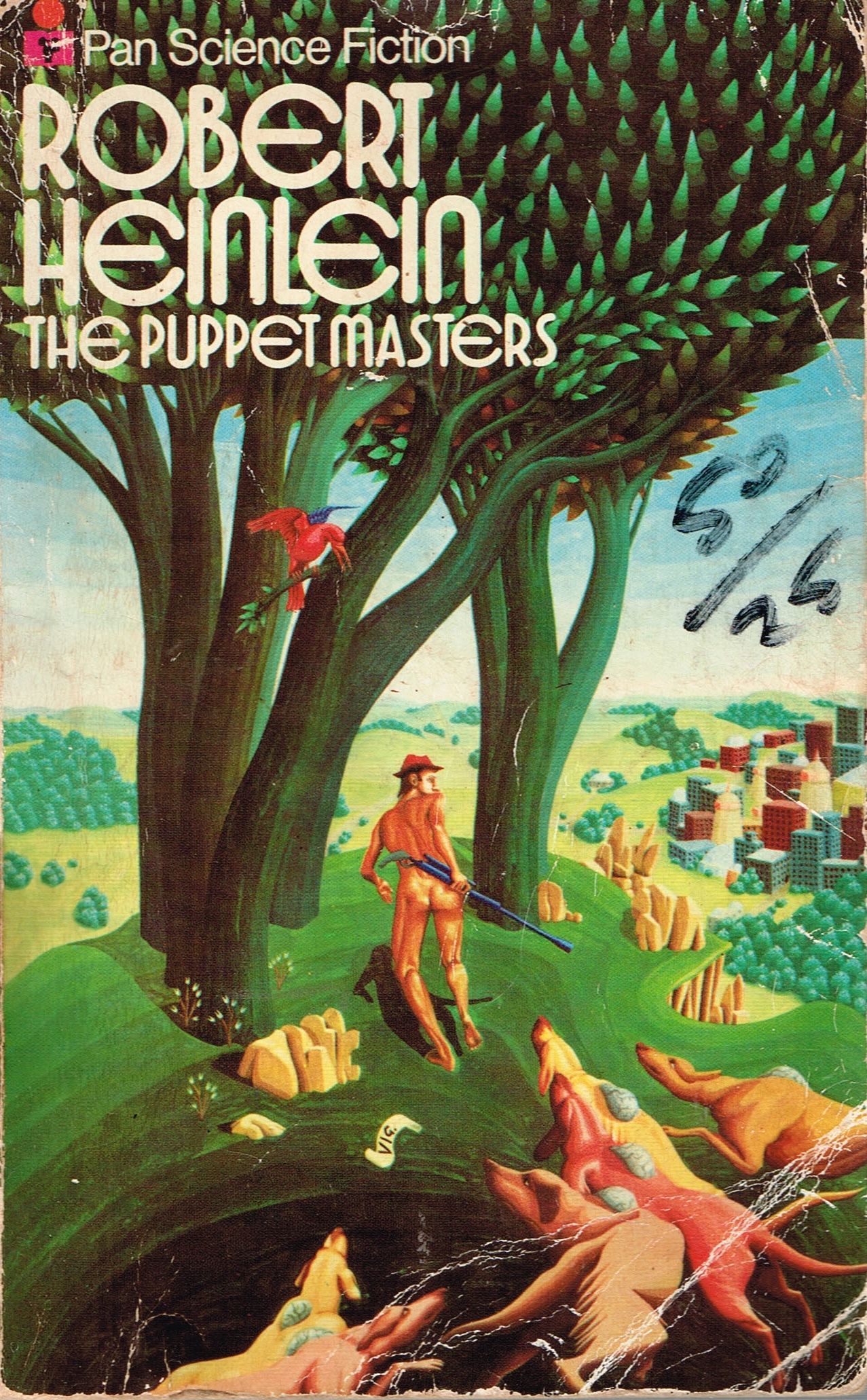 The Puppet Masters Book Cover