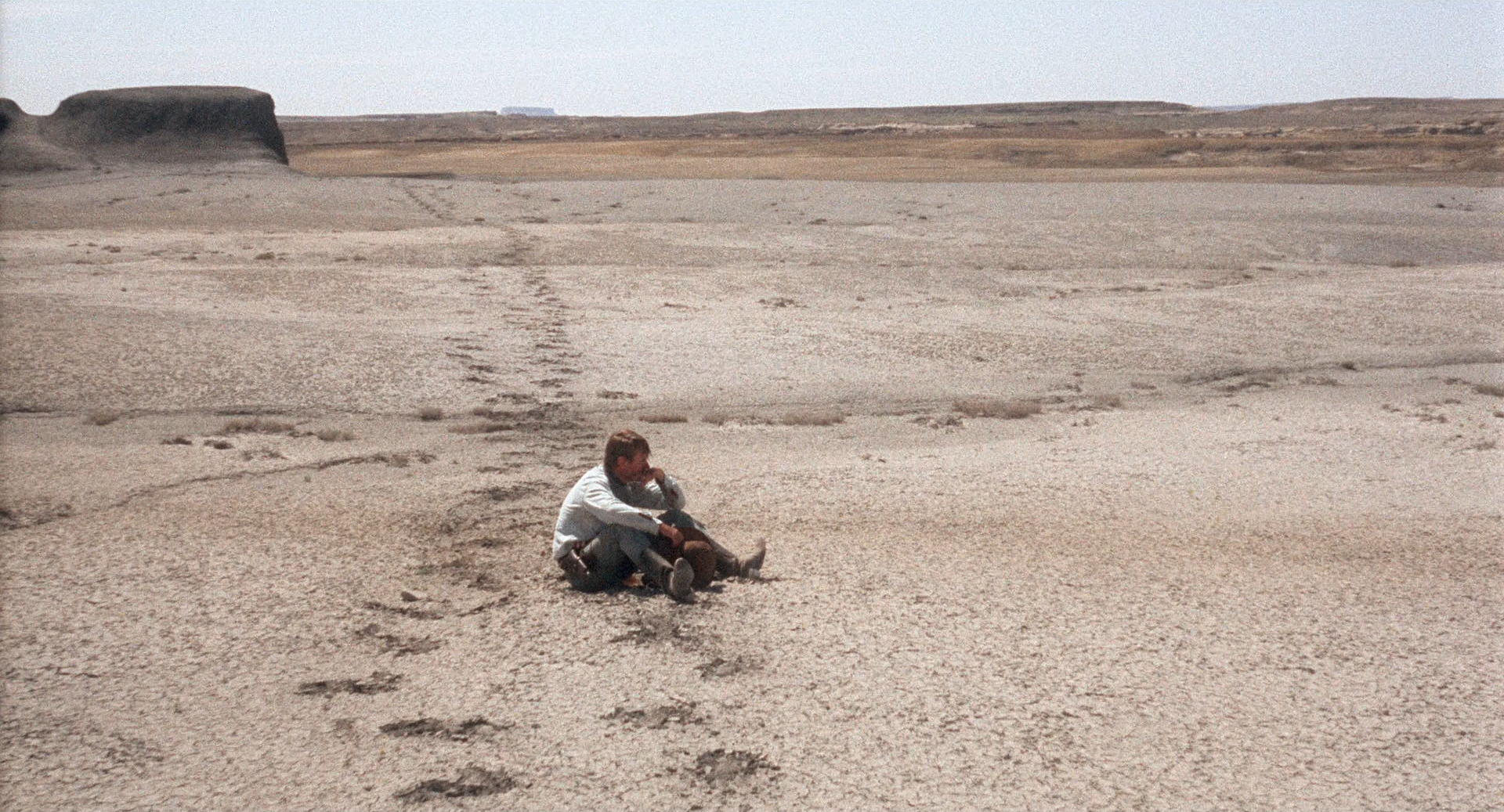 Coley Alone in the Desert