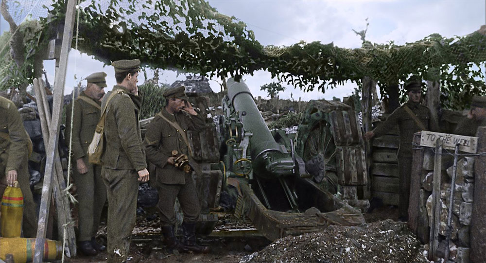 Soldiers Fire a Cannon