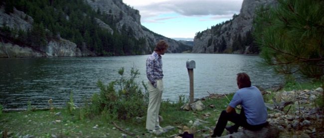 Thunderbolt and Lightfoot Wait for a Boat to Pick Them Up