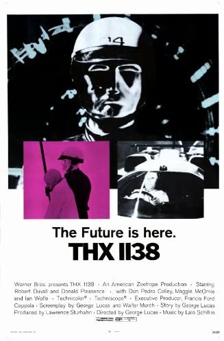 THX 1138 Movie Poster