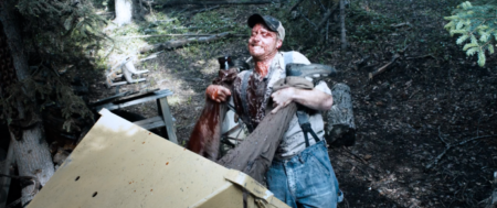 Tucker Struggles with the Young Man Who Kamikazed into the Wood Chipper