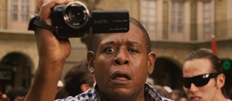 Forest Whitaker with a Video Camera